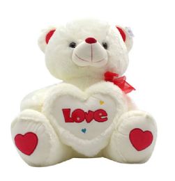 6 pieces Valentines Plush Toys 20" White - Plush Toys