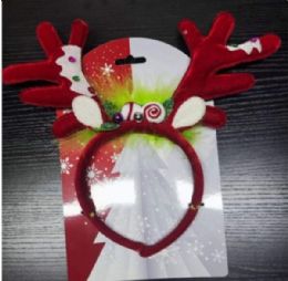 120 pieces Xm Hair Band Deer Horn - Christmas Decorations