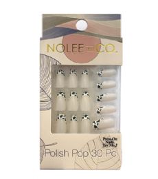 24 pieces Polish Pop 30 Pc (wild Luxe Black & White French Tip) - Manicure and Pedicure Items