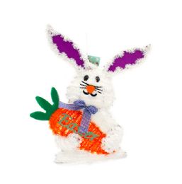 24 pieces Easter Decorative Rabbit - Purple, 15.9" X 14.8" X 1.3" - Easter