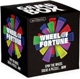 12 pieces Wheel Of Fortune Game Box Cube - Card Games