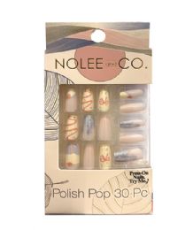 24 pieces Polish Pop 30 Pc (pink Swirls & Ribbons) - Manicure and Pedicure Items