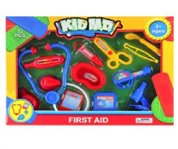 12 pieces 12 Pcs Doctor Play Set In Window Box - Boys Toy Sets
