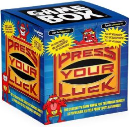 12 pieces Press Your Luck Game Box - Card Games