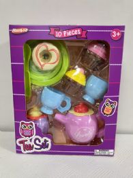 12 pieces Tea Set In Open Blister Box - Girls Toy Sets
