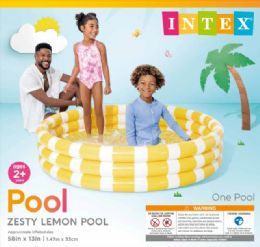 6 pieces of Intex Zesty Lemon Pool