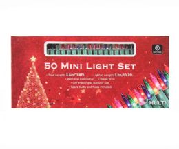 12 of Ul 50l Mini Lights 18lead X 2.5spacing X 2.5end