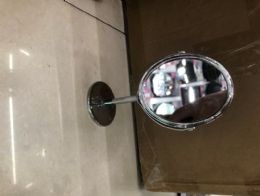 180 pieces Standing Mirror Oval Both Side 6.8 X 3.2 X 4 - Cosmetic Mirrors