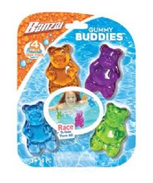 12 pieces of Banzai Gummy Bear Dive To - 4 Pack