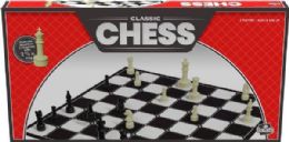 6 pieces Goliath Chess With Folding Board And Full Size Chess Pieces - Dominoes & Chess