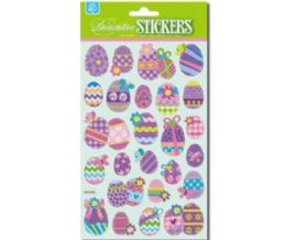288 pieces Easter Evaers With Glitter - Easter