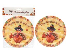288 pieces Thanksgiving Paper Plate With 7inch  10pcs - Thanksgiving