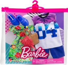 8 pieces Barbie: Fashion - Barbie & Ken Beach Pack - Beach Toys