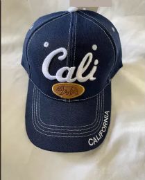 48 of California Base Ball Cap Assorted Colors