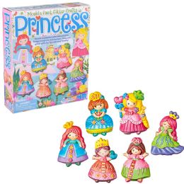 36 pieces Mould & Paint/glitter Princess - Paint, Brushes & Finger Paint