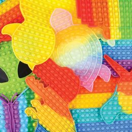 48 pieces Mega Bubble Popper Assortment 12-18" (12pcs/unit) - Fidget Spinners