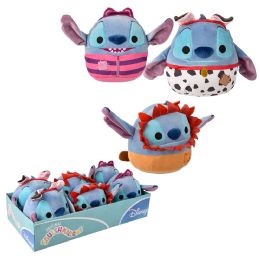12 pieces 8'' Squishmallows Stitch Costume Asst - Plush Toys