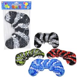 48 pieces Mega Marbleized Video Game Controller Bubble Popper 12" - Fidget Spinners