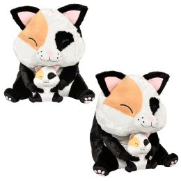 2 pieces 26" Belly Buddy Cat And Baby (ss) - Plush Toys
