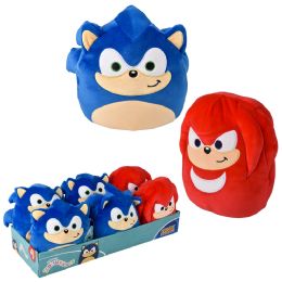 12 pieces 8'' Squishmallows Sonic And Knuckles Asst - Plush Toys