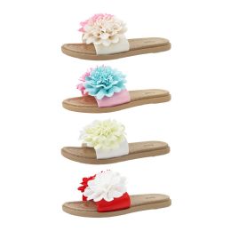 Wholesale Footwear Women's Big Flowers Sandal Assorted