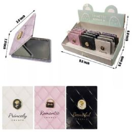 24 of Elegant Pocket Mirror 12pc/disp