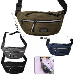 24 of Waist Bag 4 Colors 5in X 14in