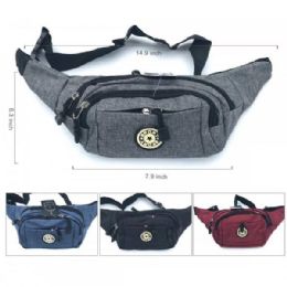 24 of Waist Bag 4 Colors 6.3in X 14.9in X 7.9in
