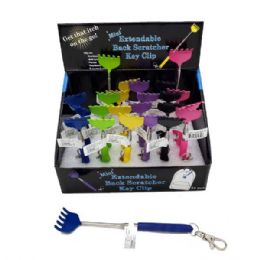 24 of Extendable Back Scratcher Keychain