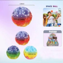 24 Pieces Space Bounce Ball - Slime & Squishees