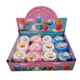 24 Pieces Flashing Pop Up Chicken - Slime & Squishees