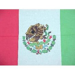 24 of Mexico Flag Bandana
