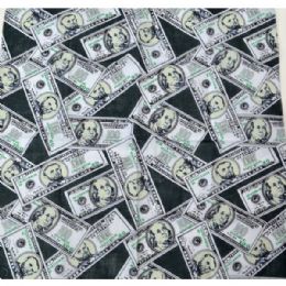 24 of Dollar Bill Print Bandana