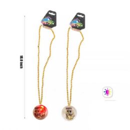 24 of New Year Light Up Necklace