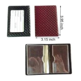 24 Pieces Credit Card Holder With Window - Card Holders and Address Books