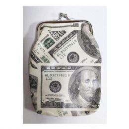 24 of Dollar Print Cigarette Case