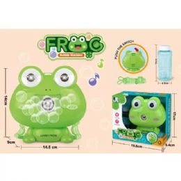 24 of B/o Frog Bubble Machine