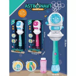 24 of 14 Inch B/o Astronaut Bubble Wand