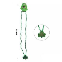 24 of St. Patrick's Shamrocks Clover Necklace