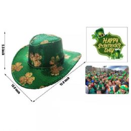 24 of St. Partrick's Green Cowboy Hat