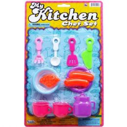 24 Pieces 12pc Kitchen Play Set - Girls Toy Sets