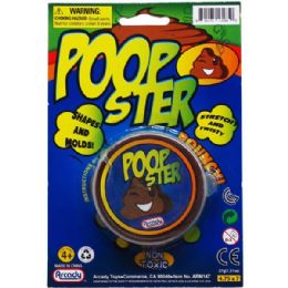 24 of 2.75 in Poopster Putty on Blister
