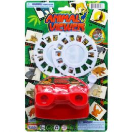 24 Pieces 3 in Animal Viewer with 2 Film Discs - Binoculars & Compasses