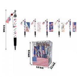 24 of USA Flag Pen