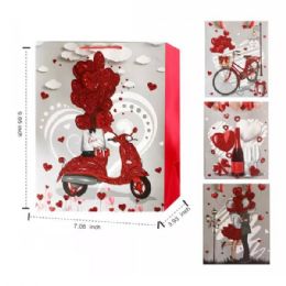 24 of 9 x 7 Gift Bag Love Balloons