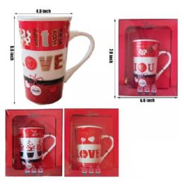 24 of 5.5 in Mug Gift Set for Valentines