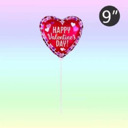 24 of 9 in Happy Valentines Balloon with Stick