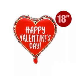 24 of 18 in Foil Valentines Balloon