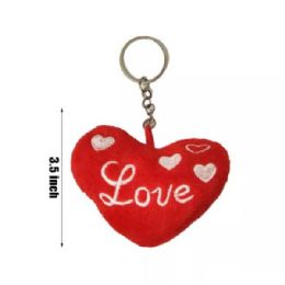 24 of Heart Plush Keychain