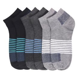 432 Pairs Power Club Spandex Socks (optimal) 6-8 - Boys Ankle Sock